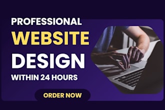 design modern websites for business in 24hours