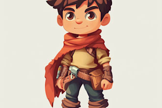 do simple 2d game characters