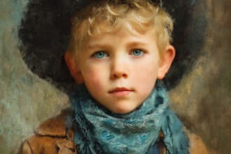 paint your photo in digital oil portrait style