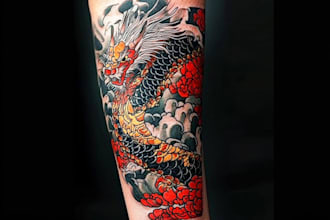 tailored japanese tattoo designs by expert