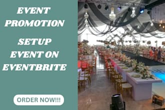 do successful event setup, event marketing, webinar promotion eventbrite