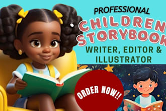 children book ghostwriter, engaging children book writer