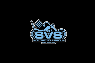 design creativity motorcycle group logo