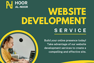 create responsive website design HTML CSS hoor al noor professionals