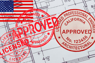draw and stamp texas alabama ca pe stamp architectural drafting for city permit
