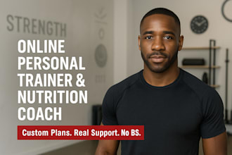create a customized workout plan and nutrition plan