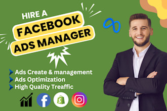 be your expert facebook ads manager