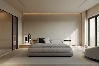 do interior design and realistic 3d rendering using corona
