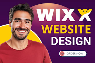 design wix ecommerce website or wix landing page