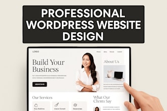 design a fast, responsive, and SEO friendly wordpress website for your business