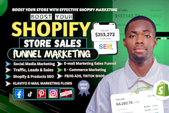 manage shopify meta ads and tiktok ads for more sales