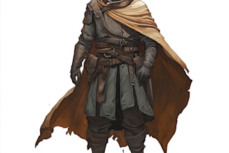 illustrate your fantasy wow dnd ff bg3 character