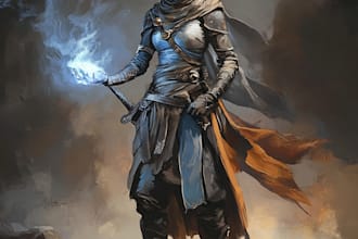 create a dark fantasy character for you