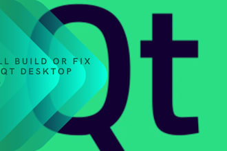 fix bugs or build desktop apps in cpp qt