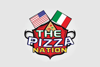 design awesome pizza restaurant logo
