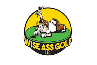 design best golf cracks logo
