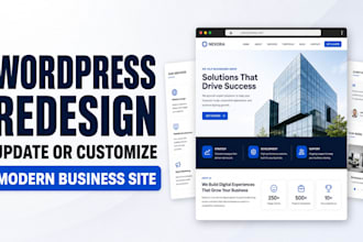 build a wordpress website, custom wordpress website