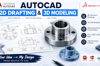 do autocad 2d drafting and 3d modeling