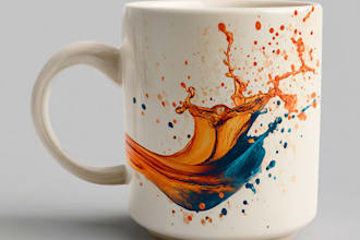 do custom mug design for printful