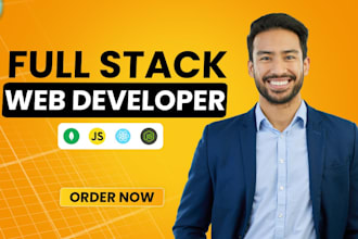 do full stack and custom website development as full stack and backend developer