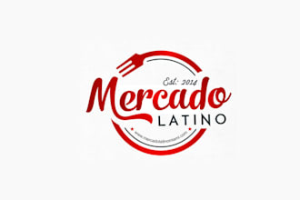 design traditional fast casual restaurant logo