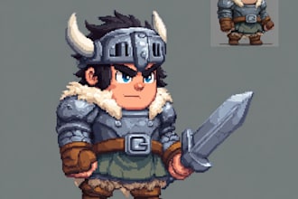 make your 2d game character in unity engine