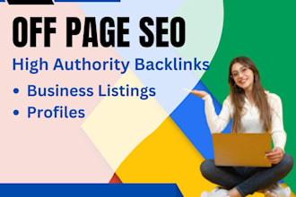 provide high quality offpage links for your website