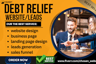 build debt relief leads debt settlement debt relief website debt relief leads