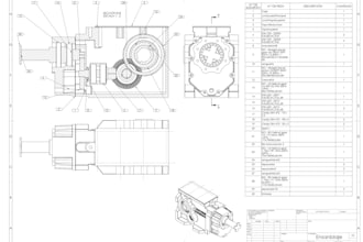 design mechanical  3d cad model solidwork design 2d technical drawing prototype