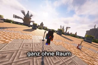 create an epic minecraft cinematic trailer for your project