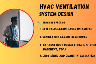 design hvac ventilation system for residential and commercial buildings