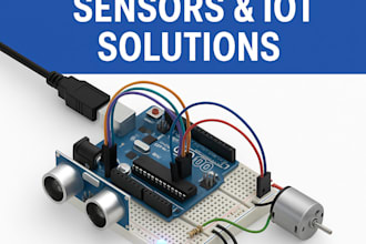 build arduino robots, sensors, and iot prototypes for you