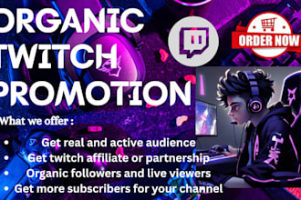boost twitch live viewers, twitch affiliate, chatters for your twitch channel