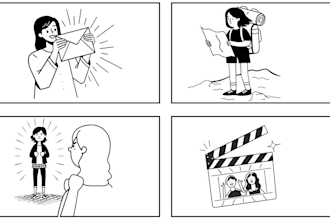 create professional storyboards for film, animation, or ads