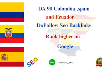 do high da SEO ecuador, spain, and colombia backlinks for google ranking