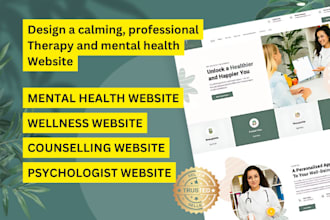 do therapy website, mental health, wellness, and counselling website