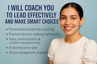 coach you to become a confident and effective team leader