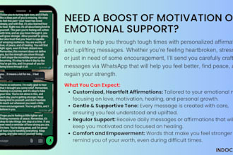 provide positive affirmations and uplifting words to help you feel better
