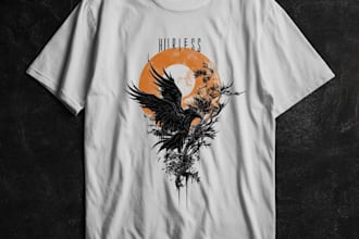 make custom and trendy t shirt design