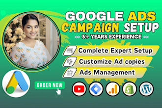 setup google ads adword ppc campaign