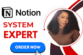 setup custom notion planner notion template and be your notion expert