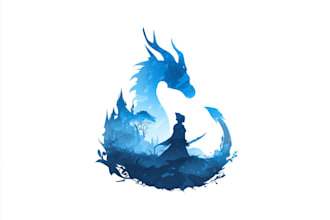 make a professional fantasy, rpg, logo