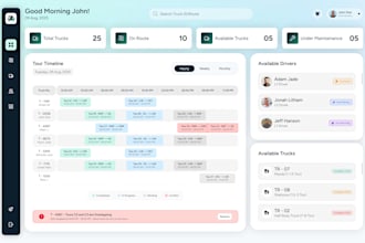 design a modern and responsive web app UI UX