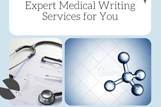 write professional and well researched medical articles