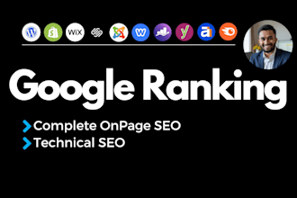 do onpage, technical seo, for rank on google top page