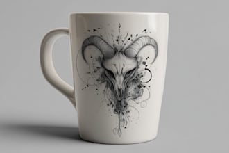 do custom mug design for printful