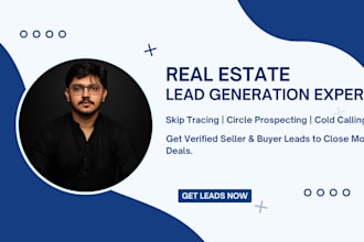 do skip tracing, circle prospecting, and cold calling for real estate leads