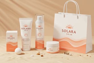 do cosmetic label packaging design skincare routine design cosmetic label design