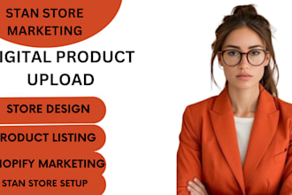 stan store setup stan store marketing, shopify marketing design etsy stan store