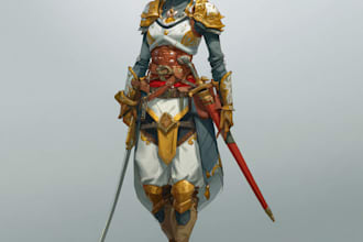 draw d and d character art and dnd character art